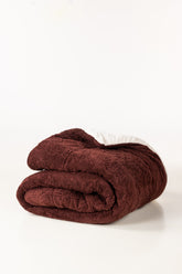 Raisin Fleece Comforter